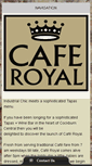 Mobile Screenshot of caferoyal.com.au